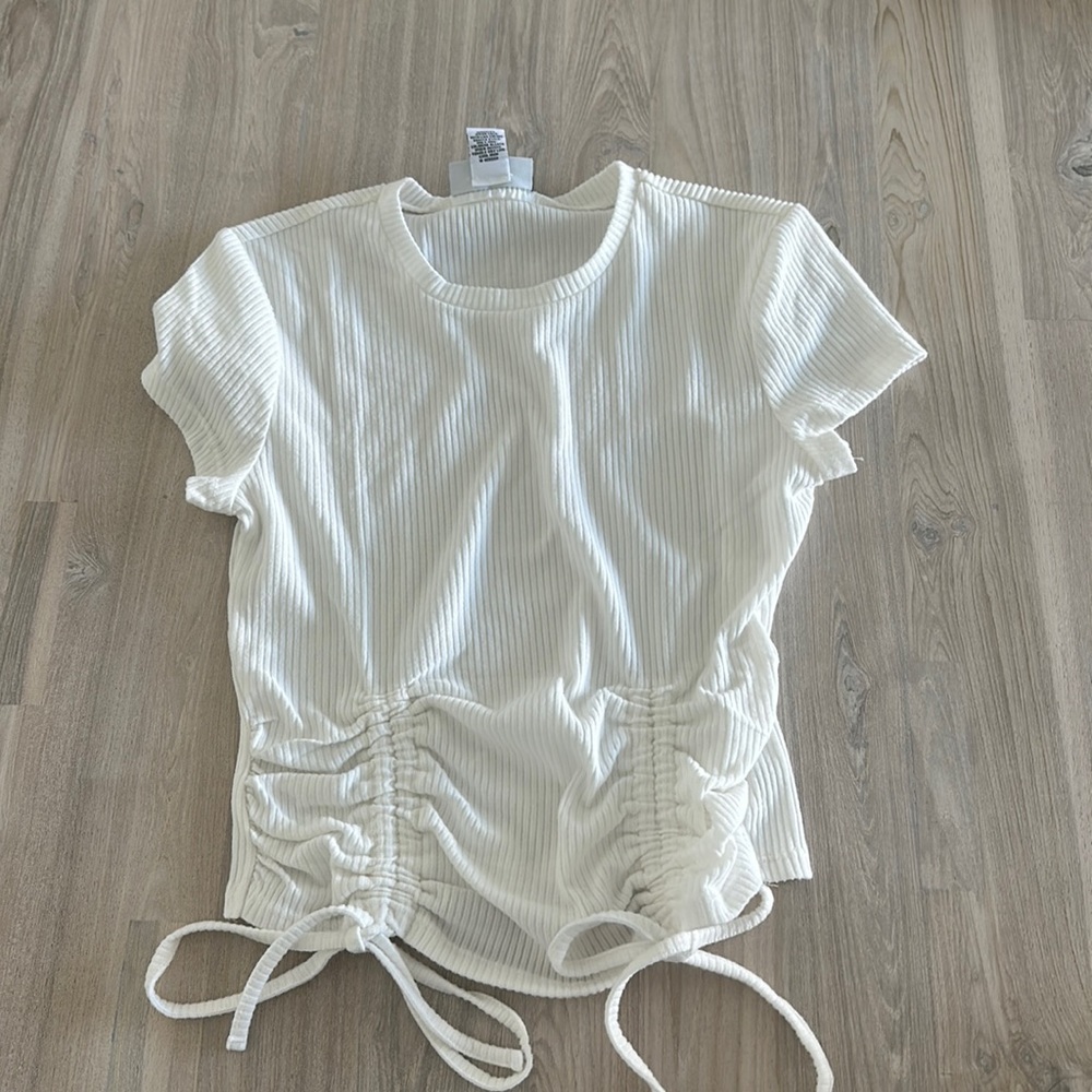 Scrunch tie top